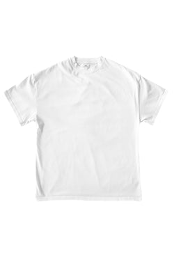 Unisex White Drop Shoulder T-shirt - FashionHQ
